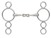 Shires Three Ring French Link Dutch Gag